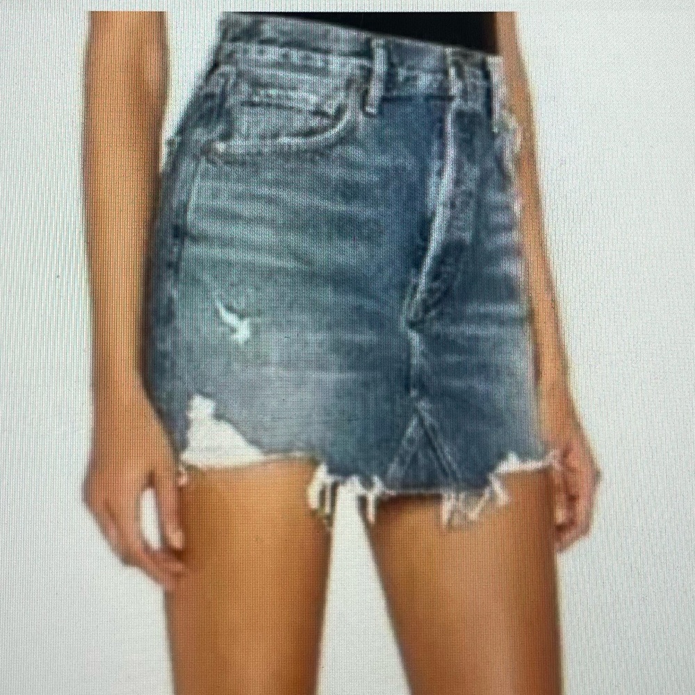 Agolde Quinn Denim Skirt in Ransom Size: 26